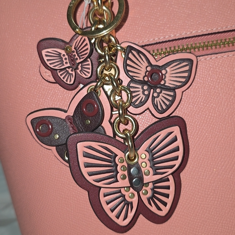 Coach Gallery Candy Pink Leather Tote - Picture 5 of 5